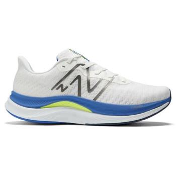 New Balance 男鞋 慢跑鞋 FuelCell Propel v4 寬楦 白藍【運動世界】MFCPRCW4-2E