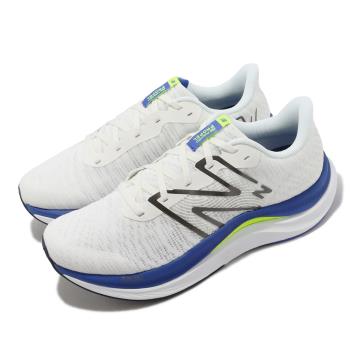 New Balance 慢跑鞋 FuelCell Propel V4 2E 寬楦 男鞋 白 緩震 回彈 運動鞋 紐巴倫 NB MFCPRCW4-2E