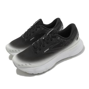 Brooks 慢跑鞋 Glycerin 20 女鞋 黑 白 漸層 氮氣中底 甘油系列 20代 限定款 運動鞋 1203691B075