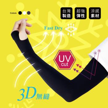 JAB 台灣製超彈力無縫涼感抗UV防曬袖套