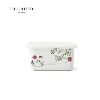 【富士琺瑯FUJIHORO】安娜艾米利亞琺瑯烘焙保鮮盒深型(S)