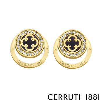 【CERRUTI 1881】義大利經典ONAGRACE耳環 限量2折 全新專櫃展示品 原廠禮盒包裝 (CE0702)