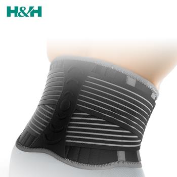 【H&H 南良】⽯墨烯鈦鍺⽀撐護腰