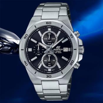 CASIO 卡西歐 EDIFICE 八角運動計時手錶(EFV-640D-1AV)