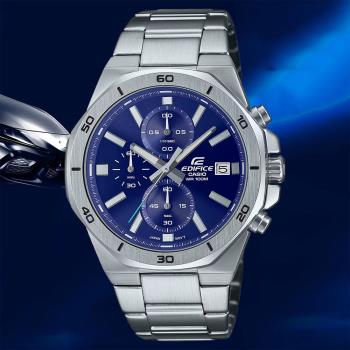 CASIO 卡西歐 EDIFICE 八角運動計時手錶(EFV-640D-2AV)