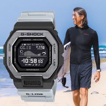CASIO 卡西歐 G-SHOCK 衝浪藍芽智慧型手錶(GBX-100TT-8)