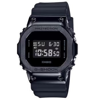 【CASIO 卡西歐】G-SHOCK 電子錶 黑 GM-5600B-1_43.2mm