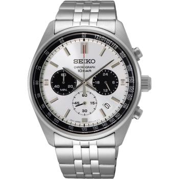 SEIKO 精工 CS系列 急速時刻 時尚計時腕錶(8T63-00W0S/SSB425P1)