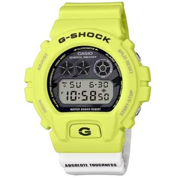 【CASIO 卡西歐】 G-SHOCK防震手錶 DW_6900TGA_9_50mm