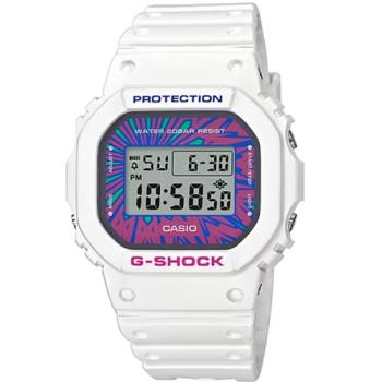 【CASIO 卡西歐】 G-SHOCK 繽紛撞色計時手錶 DW-5600DN-7_42.8mm