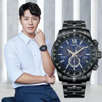 CITIZEN 星辰 韋禮安廣告款 亞洲限定 光動能全球電波計時手錶 CB5885-85L