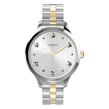 【TIMEX】天美時 風格系列 星光手錶  (金x銀 TXTW2V23500)