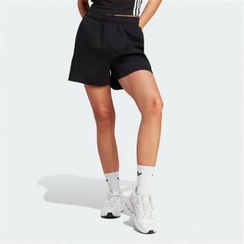 Adidas LOOSE Shorts 女款 黑色 刺繡 寬鬆 棉褲 後口袋 運動 休閒 短褲 II8023