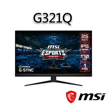 msi微星 G321Q 31.5吋 電競螢幕