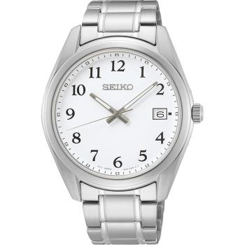 SEIKO 精工 CS經典系列鋼帶錶 40mm-銀色 (SUR459P1/6N52-00F0S)