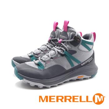 MERRELL(女)SIREN 4 MID GORE-TEX中高筒郊山健行鞋 女鞋-灰綠