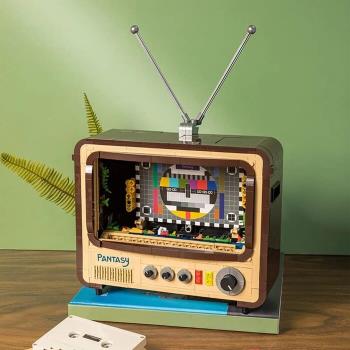 Pantasy 60年代復古電視積木套裝1pc