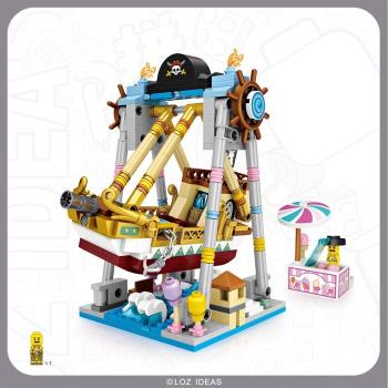 Loz LOZ 歡樂遊樂場mini積木系列 - 海盜船1pc