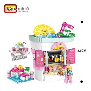 Loz  LOZ 歡樂遊樂場mini積木系列 - 開合式飲品店1pc