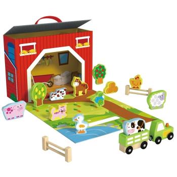 Tooky Toy Co 農場遊戲盒1pc