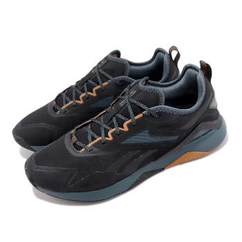 Reebok 訓練鞋 Nanoflex Adventure TR 2 男鞋 黑 藍 健身 重訓 運動鞋 100033332