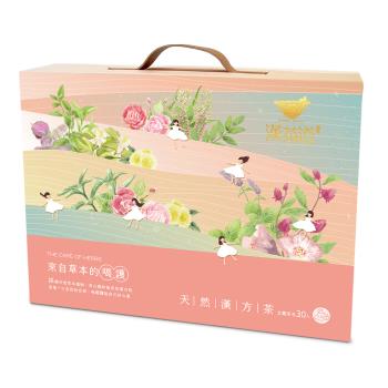【漢茶道】漢方草本茶包30入禮盒(2.5gX5包X6款)