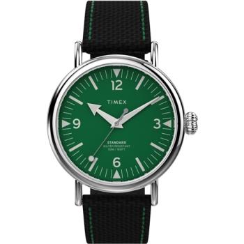 【TIMEX】天美時 復刻系列  40 毫米 經典手錶  (綠x黑 TXTW2V44200)