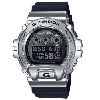 【CASIO 卡西歐】 G-SHOCK 街頭時尚電子腕錶 GM-6900-1_49.7mm