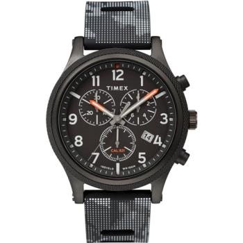 【TIMEX】天美時  復刻系列  42毫米復古手錶(黑TXTW2T33100)