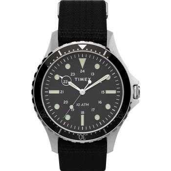 【TIMEX】天美時 復刻系列 簡約復古手錶 ( 黑 TXTW2T75600)