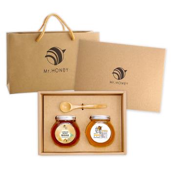 【 Mr.HONEY蜂蜜先生 】蜂蜜禮盒-清邁龍眼蜂蜜240g+荔枝蜂蜜240g(母親節禮盒)