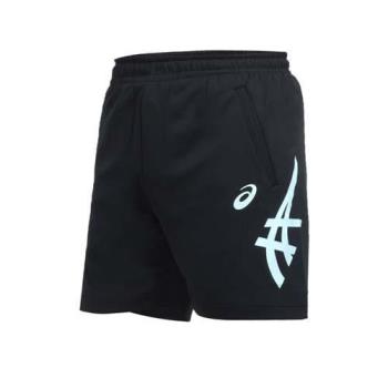 ASICS 男針織短褲-五分褲 慢跑 運動 亞瑟士 台灣製 吸濕排汗