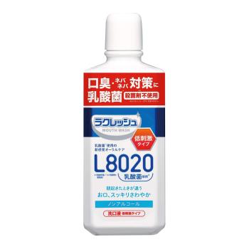 日本第一品牌 L8020乳酸菌漱口水500ml-溫和款 (蘋果薄荷香)