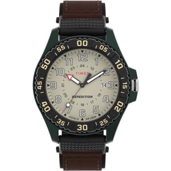 【TIMEX】天美時 遠征系列  42毫米戶外手錶 (米x棕 TXTW4B26500)