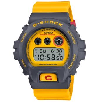 【CASIO 卡西歐】 G-SHOCK 復刻1994彩色運動電子錶 DW-6900Y-9_50mm