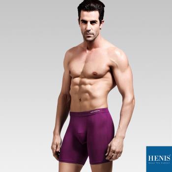HENIS 莫代爾運動機能長版內褲 (紫色)