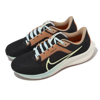 Nike 慢跑鞋 Air Zoom Pegasus 40 男鞋 黑 黃 緩震 小飛馬 針織鞋面 運動鞋 FQ6852-081