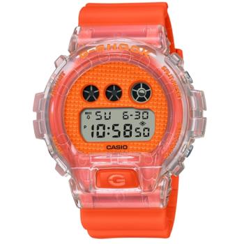 【CASIO 卡西歐】 G-SHOCK 扭蛋系列 彩色運動電子錶 DW-6900GL-4_50mm