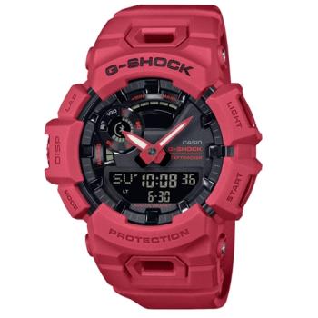 【CASIO 卡西歐】 G-SHOCK G-SQUAD系列 藍牙連線 運動雙顯腕錶 GBA-900RD-4A_48.9mm