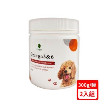 活麗速-爆毛粉Omega 3&6 skin&coat supplement 300g (YA100-1) X(2入組)