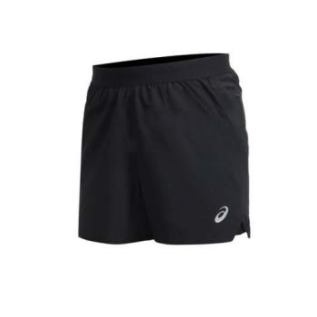 ASICS 男5吋平織短褲-三分褲 慢跑 運動 亞瑟士 台灣製 吸濕排汗