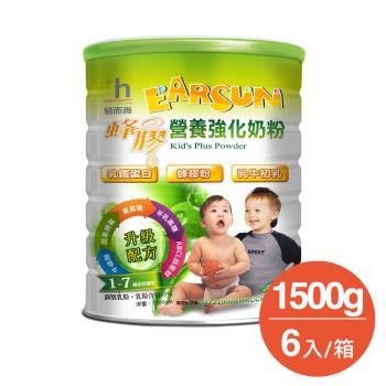 【易而善】蜂膠營養強化奶粉-幼兒奶粉(1500克/六罐組)
