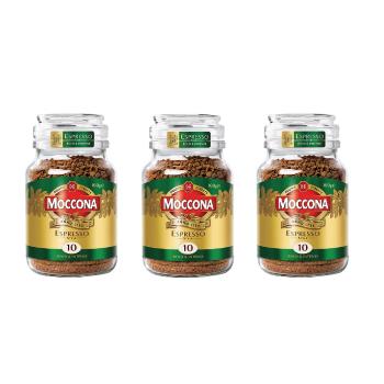 【MOCCONA-摩可納】經典10號 義式濃縮黑咖啡(100g) x3罐組