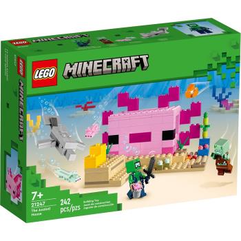 LEGO樂高積木 21247 202308 Minecraft 系列 - The Axolotl House