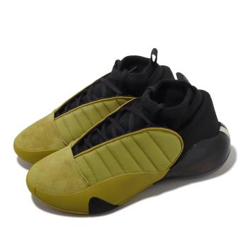 adidas 籃球鞋 Harden Vol. 7 男鞋 黑 黃 橄欖黃 內靴 哈登 七代 運動鞋 愛迪達 IF1138