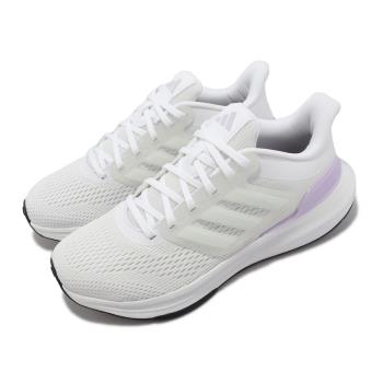 adidas 慢跑鞋 Ultrabounce W 女鞋 白 紫 路跑 緩震 運動鞋 愛迪達 ID2250