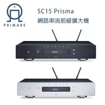 瑞典 PRIMARE SC15 Prisma DAC網路串流前級擴大機 黑色/鈦銀  公司貨