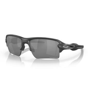 【OAKLEY】奧克力 Flak 2.0 XL 偏光墨鏡 半框 運動太陽眼鏡 OO9188 H3 59mm 黑框/灰鏡片