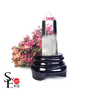 杉梵 天然白水晶柱