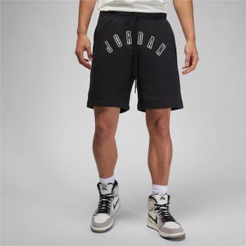 Nike 短褲 Jordan Flight MVP 男款 黑 棉褲 抽繩 多口袋 大LOGO 喬丹 飛人 FB7024-010